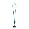 GOSPORT. SET Lanyard TUBE Long (Ø 7 mm) z karabińczykiem spustowym 9 mm i uchwytem na telefon komórkowy P145210S czarny / błękitny GOSPORT. SET Lanyard TUBE Long (Ø 7 mm) z karabińczykiem spustowym 9 mm i uchwytem na telefon komórkowy P145210S czarny / błękitny