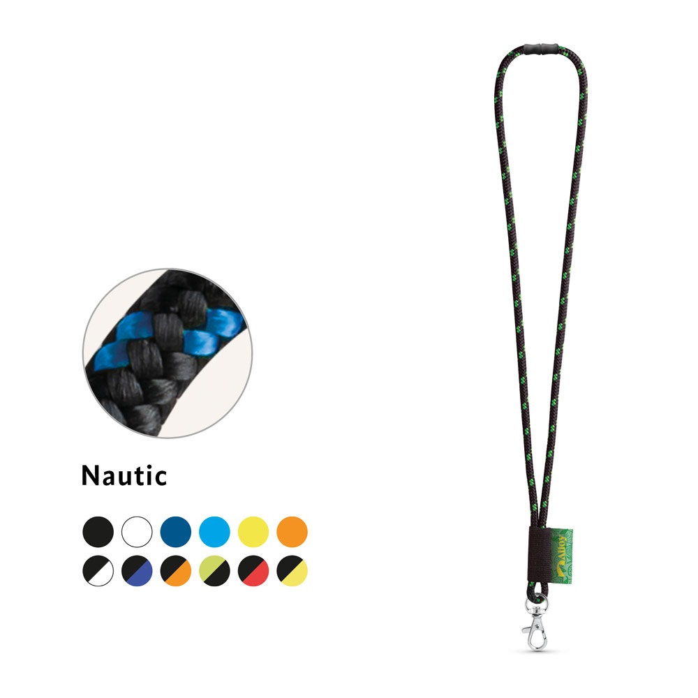 MANSFIELD. ZESTAW Smycz NAUTIC długa (Ø 7 mm) z karabińczykiem 9 mm i zapięciem bezpieczeństwa Ø 7 mm P145230S ST-94425-W