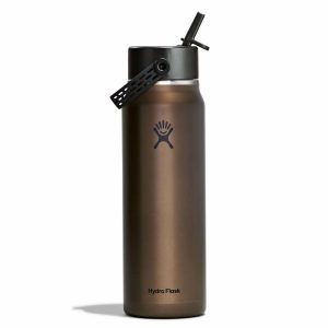 946 ML LIGHTWEIGHT WIDE FLEX STRAW CAP OBSIDIAN P181714P 