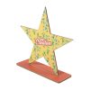 Personalizowane drewniane trofeum, gwiazda Wlobor P180131D 1 Personalizowane drewniane trofeum, gwiazda Wlobor P180131D