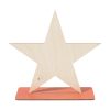 Personalizowane drewniane trofeum, gwiazda Wlobor P180131D 4 Personalizowane drewniane trofeum, gwiazda Wlobor P180131D
