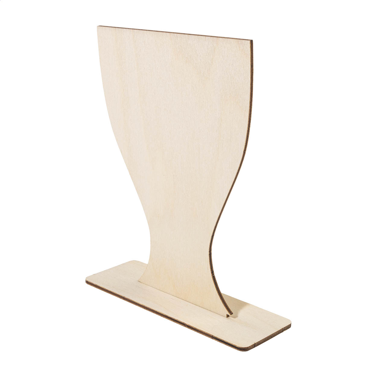 Personalizowane drewniane trofeum, puchar Wlobor P180132D