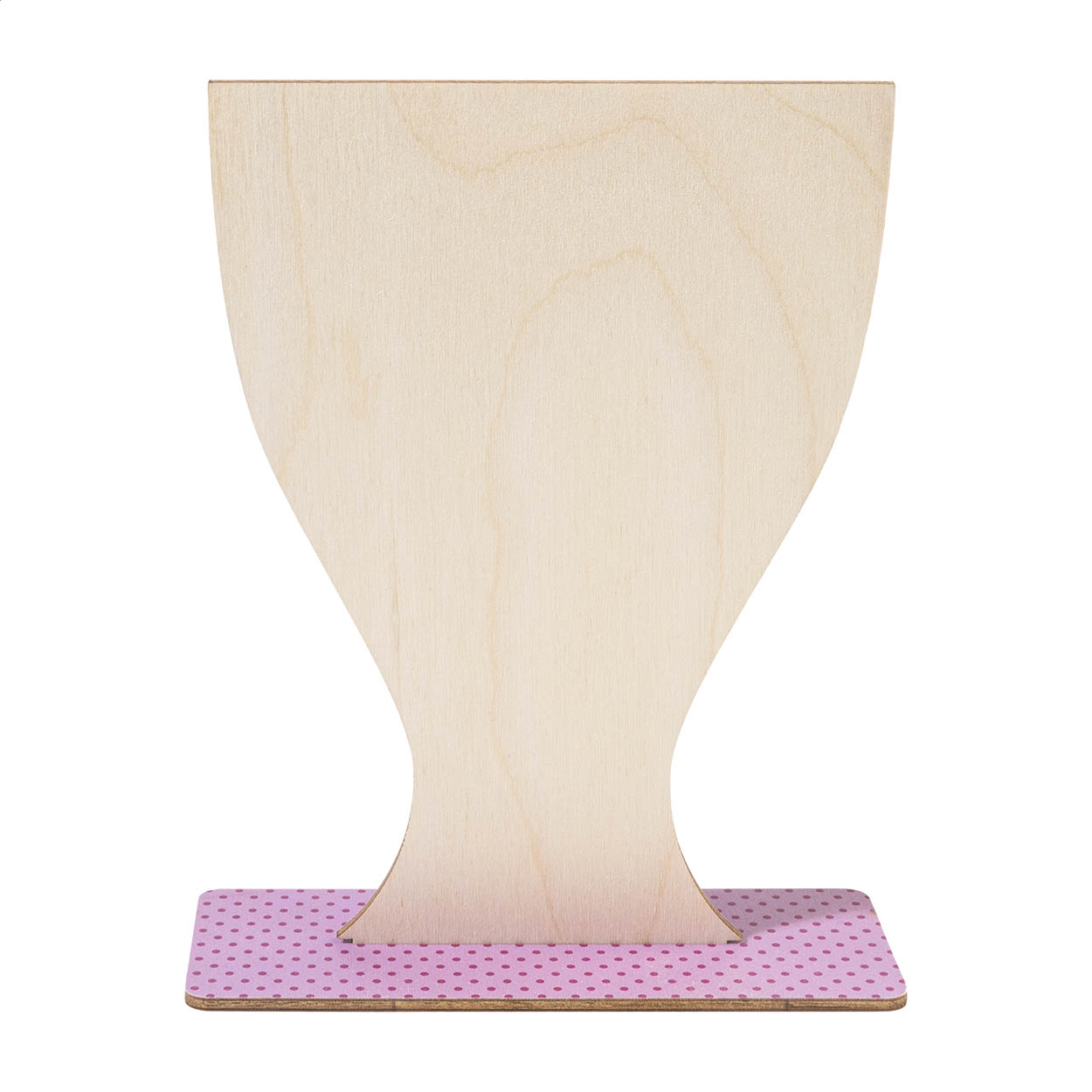 Personalizowane drewniane trofeum, puchar Wlobor P180132D