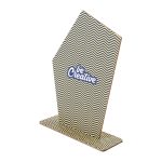 Personalizowane drewniane trofeum, kanciaste Wlobor P180133D 
