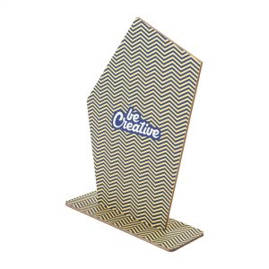 Personalizowane drewniane trofeum, kanciaste Wlobor P180133D 