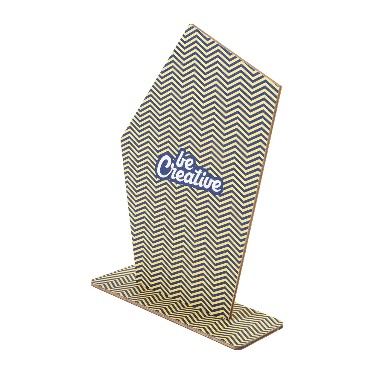 Personalizowane drewniane trofeum, kanciaste Wlobor P180133D AN-AP715068-C