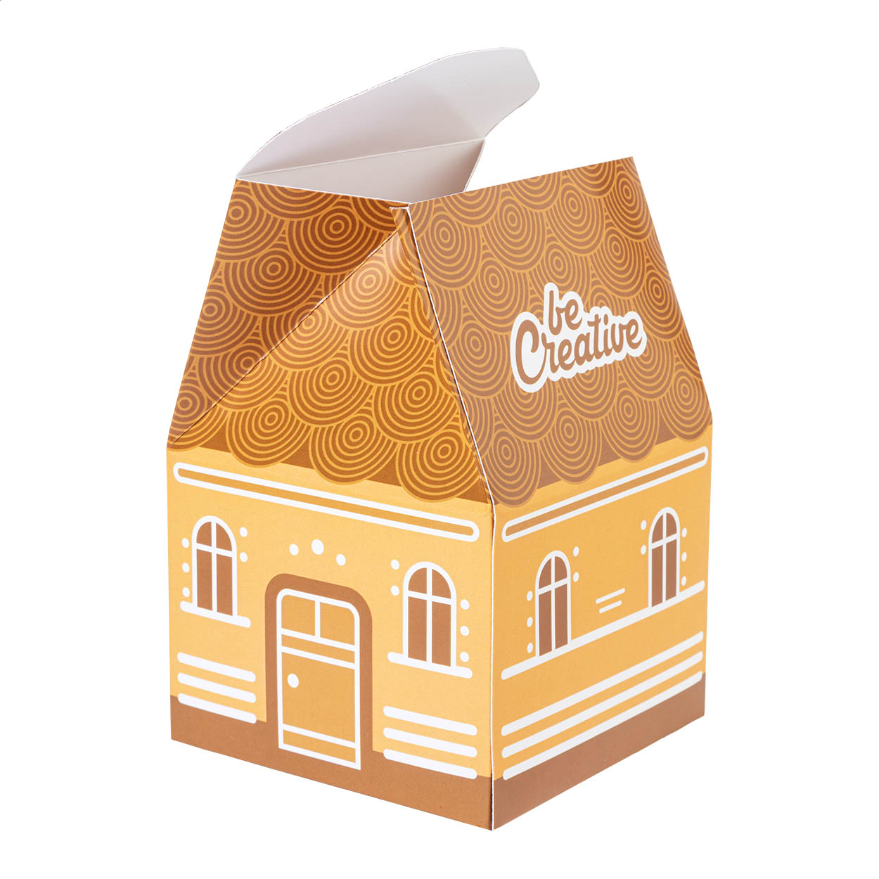 Dárková krabička ve tvaru domečku CreaBox Hut P180180D 6 Dárková krabička ve tvaru domečku CreaBox Hut P180180D