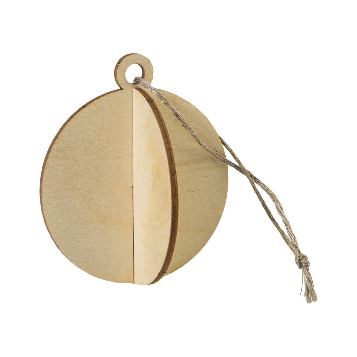 Kartka świąteczna, piłka FestiCard Kraft P180190D