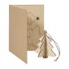Kartka świąteczna, choinka FestiCard Kraft P180191D