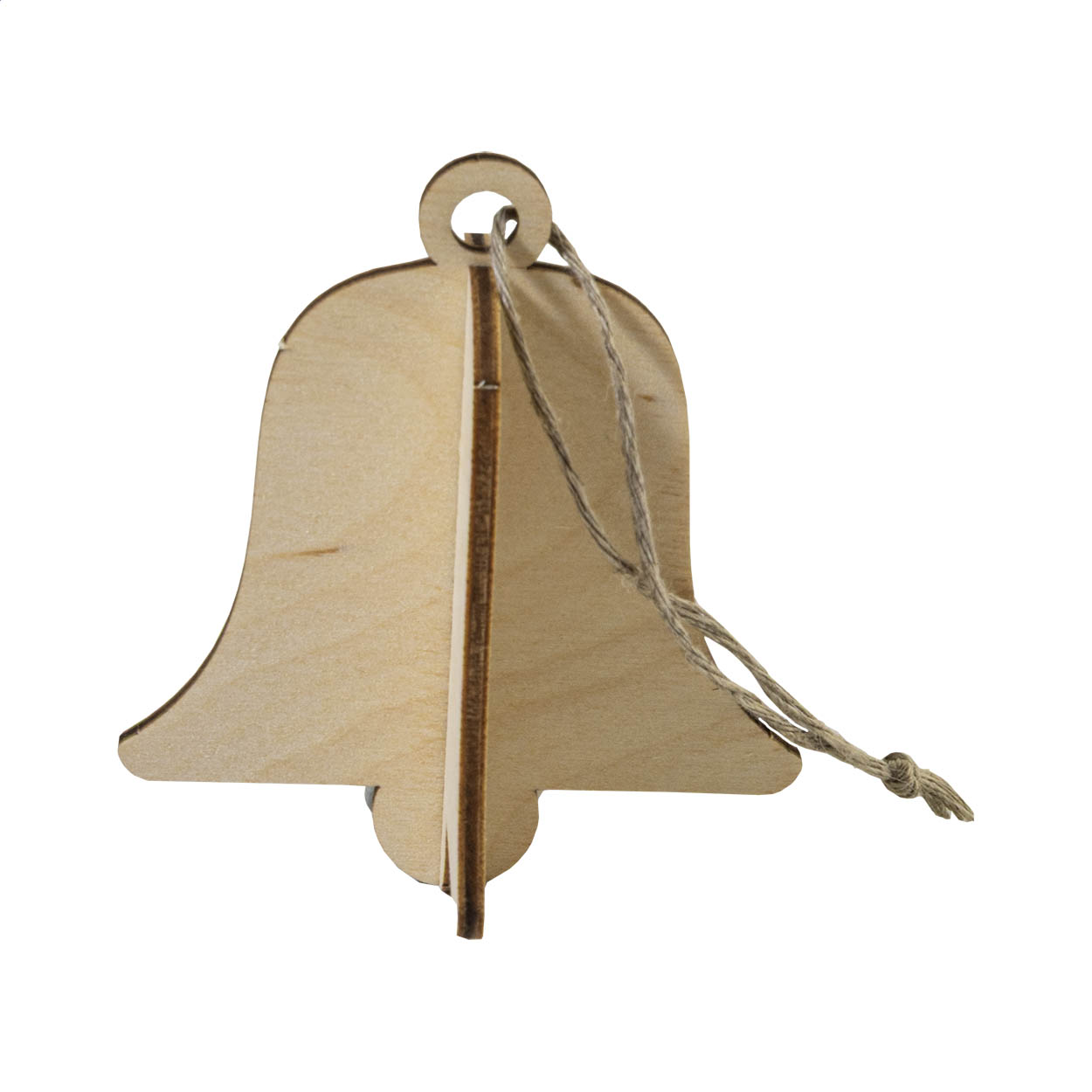Kartka świąteczna, dzwonek FestiCard Kraft P180192D