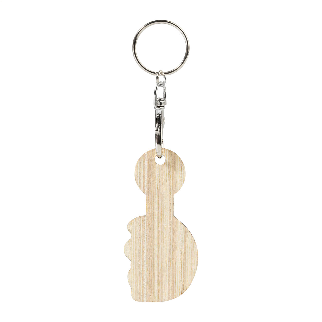 Přívěšek na klíče se žetonem do košíku ColoShop Creative Wood P180194D