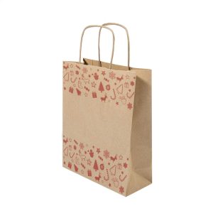 Torba prezentowa świąteczna, średnia Julegave M P180134D 
