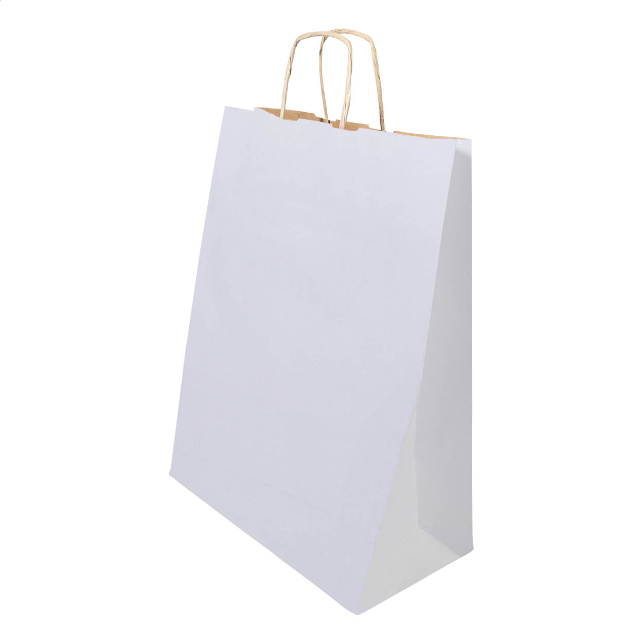 Papierowa torba prezentowa, duża Papbag L P180136D biały Papierowa torba prezentowa, duża Papbag L P180136D biały