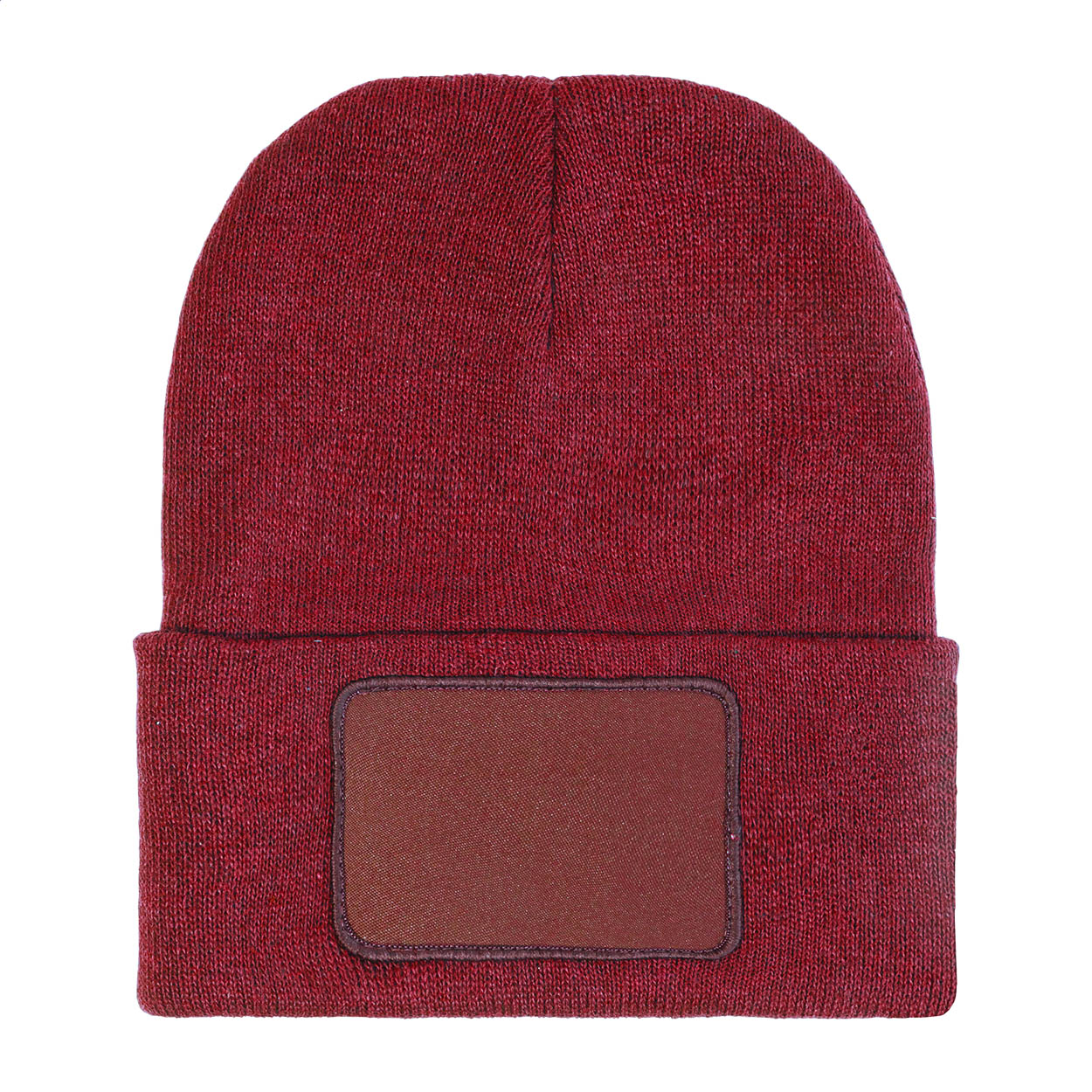 Zimní čepice RPET Patchie P180304D burgund