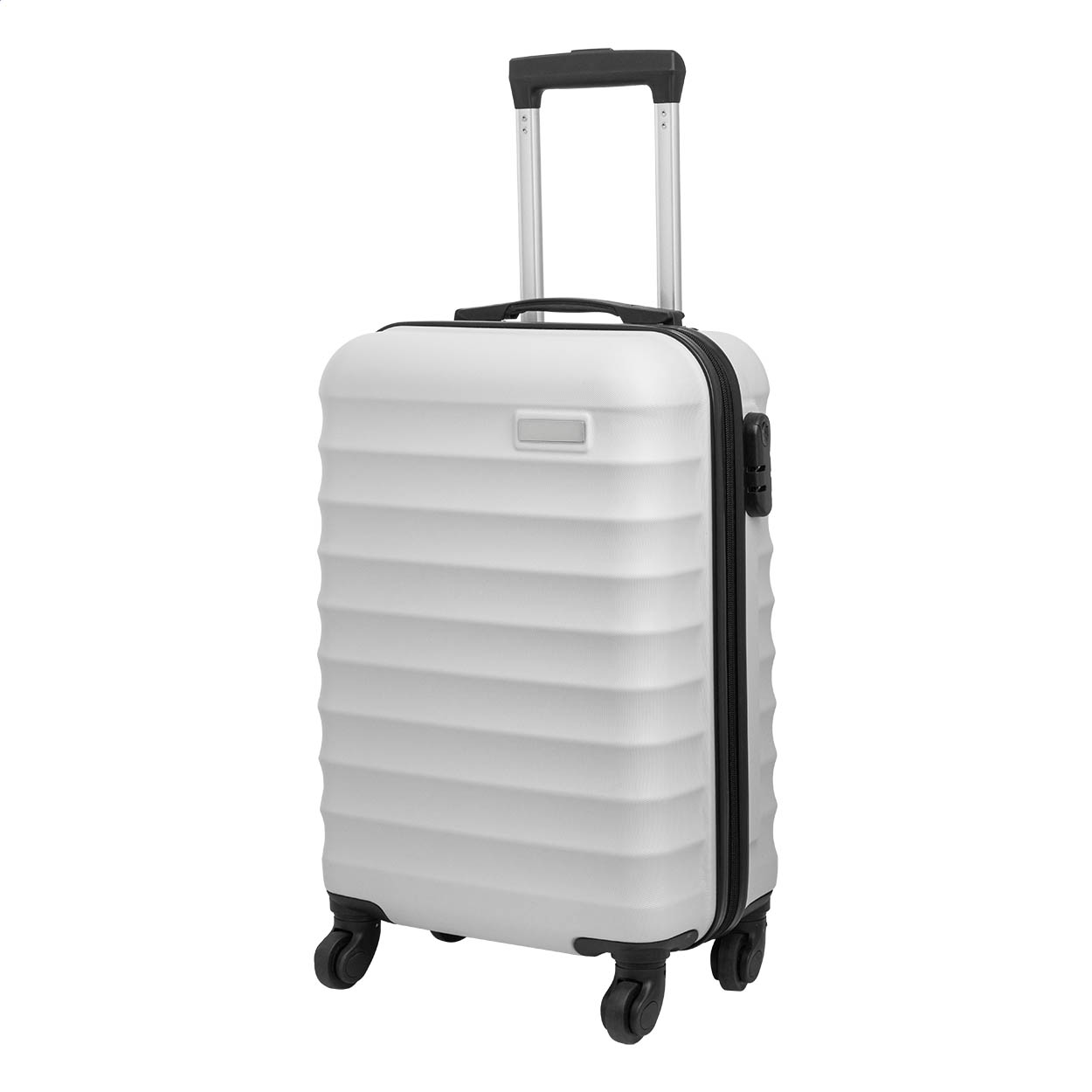 Walizka podręczna RPET Airmile P119044D srebrny