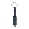 Přívěsek na klíče 60W kabel USB-C Keycab P180469D ciemnoniebieski
