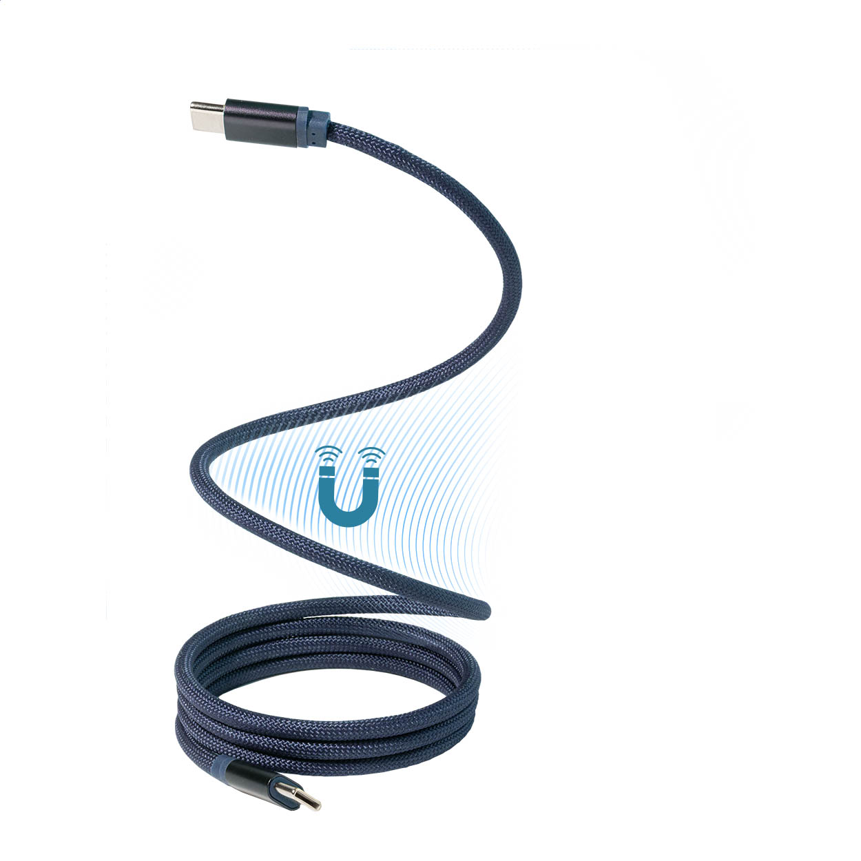 Magnetyczny kabel do ładowania  USB-C 60W Magsle P180476D AN-AP864152-W