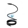 Magnetický 60W kabel USB-C Magsle P180476D czarny Magnetický 60W kabel USB-C Magsle P180476D czarny