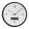 Nástěnné hodiny RPP Tempora P180486D czarny Nástěnné hodiny RPP Tempora P180486D czarny
