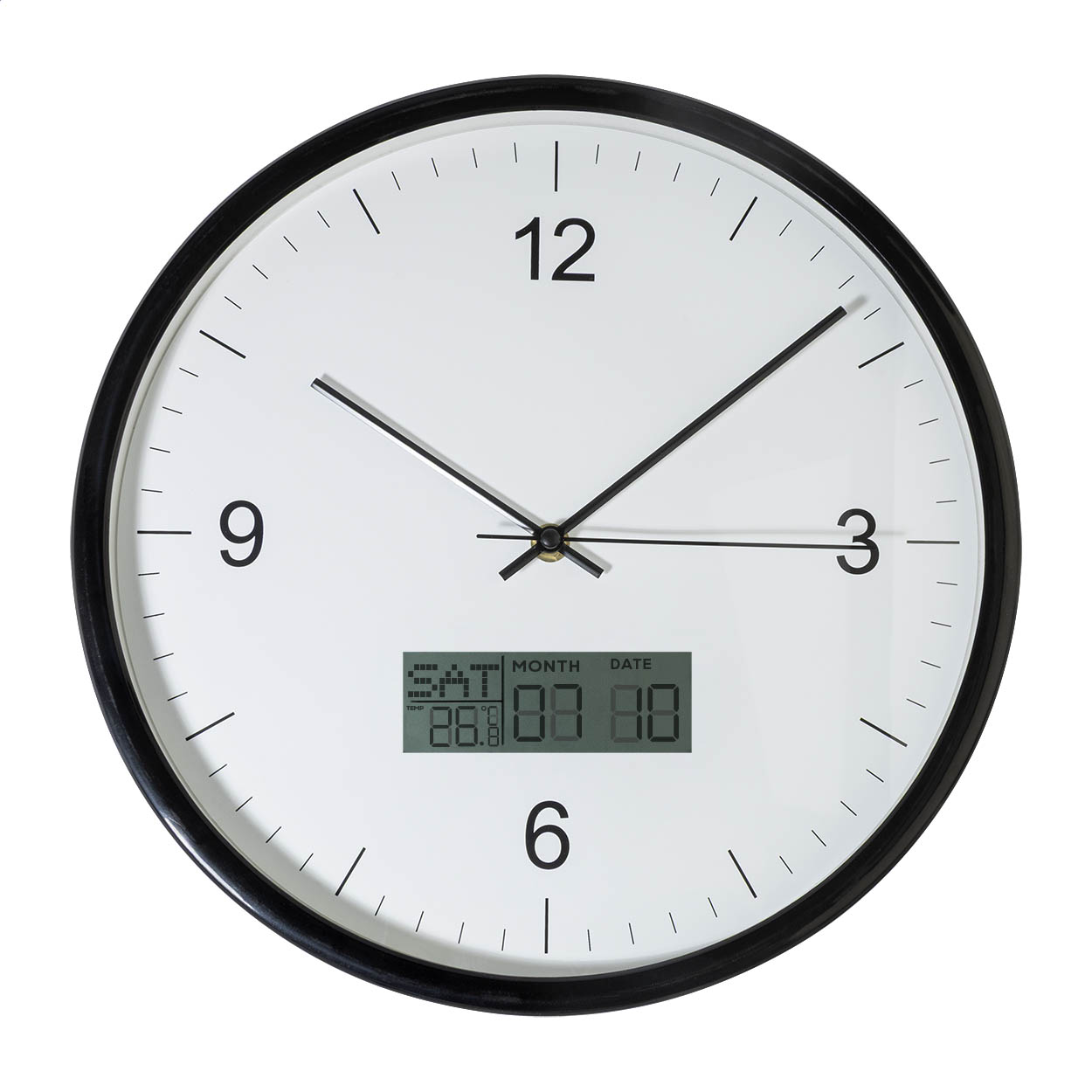 Nástěnné hodiny RPP Tempora P180486D czarny Nástěnné hodiny RPP Tempora P180486D czarny