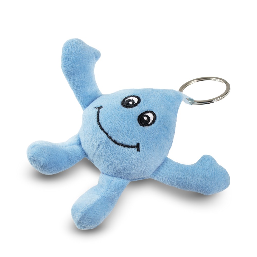 Pluszowa kropla wody, brelok | Droppero P182020X