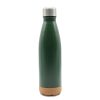 Butelka termiczna z korkowym spodem Jowi 500 ml P001580R ciemny zielony