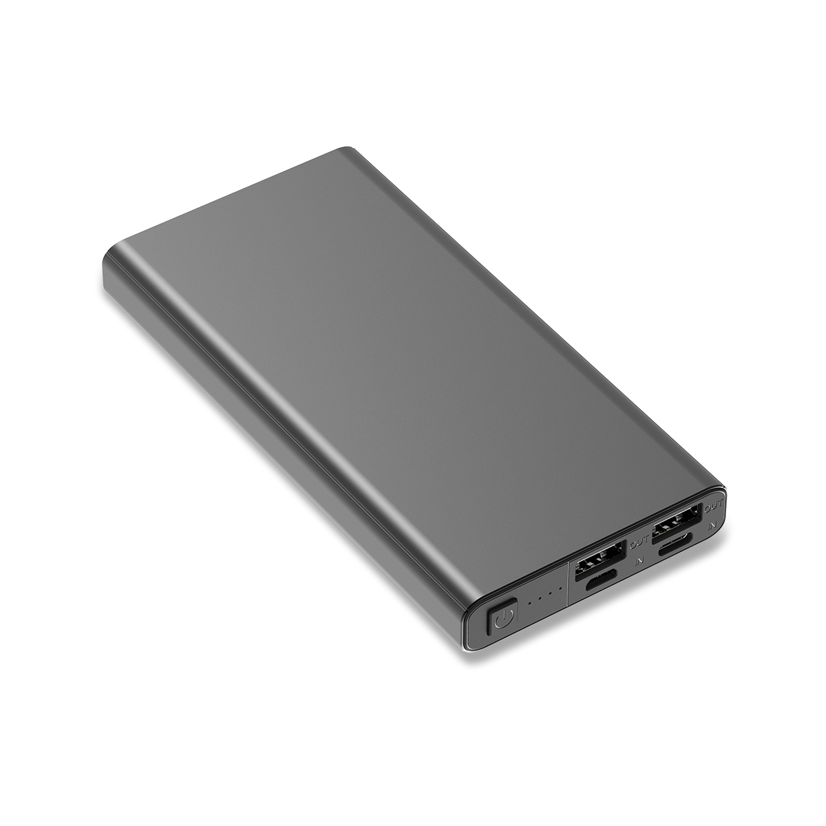 Power bank 10000 mAh Banco P101516R grafitowy Power bank 10000 mAh Banco P101516R grafitowy