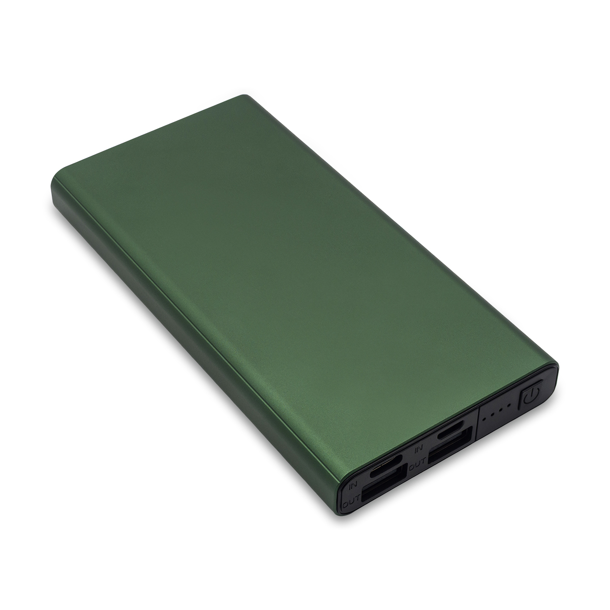 Power bank 10000 mAh Banco P101516R ciemny zielony Power bank 10000 mAh Banco P101516R ciemny zielony