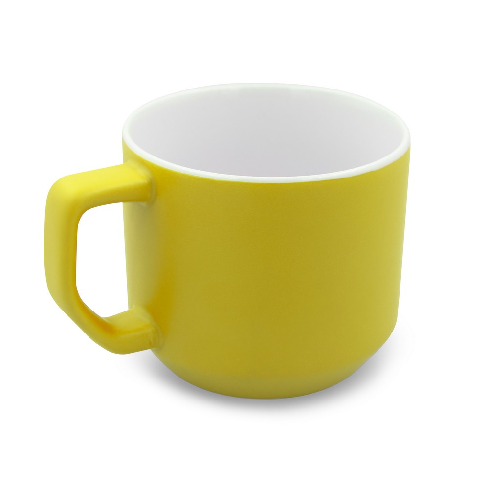 Kubek ceramiczny 330 ml | Everika P151720X żółty