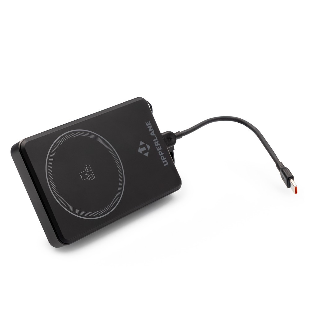 Bezprzewodowy power bank magnetyczny 10000 mAh Upperlane P182696X