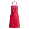 Fartuch kuchenny z kieszeniami| Cotturo P182036X czerwony