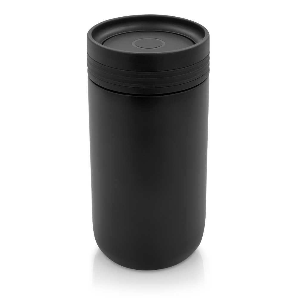 Kubek termiczny 275 ml z wieczkiem 360 stopni Air Gifts | Tondeyo P182047X czarny
