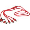 Kabel do ładowania 6 w 1 P181943X czerwony
