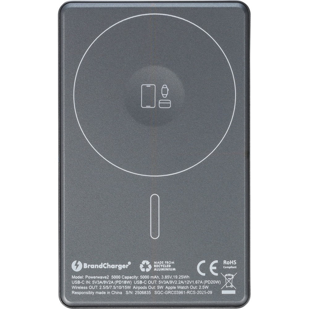Power bank 5000 mAh BrandCharger Powerwave 2 P181957X 7 Power bank 5000 mAh BrandCharger Powerwave 2 P181957X
