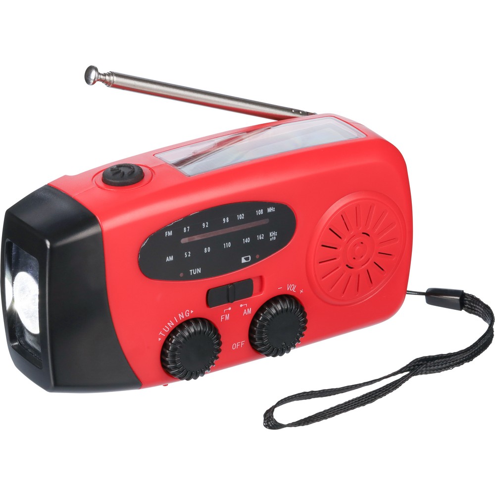 Radio survivalowe P181977X czerwony Radio survivalowe P181977X czerwony