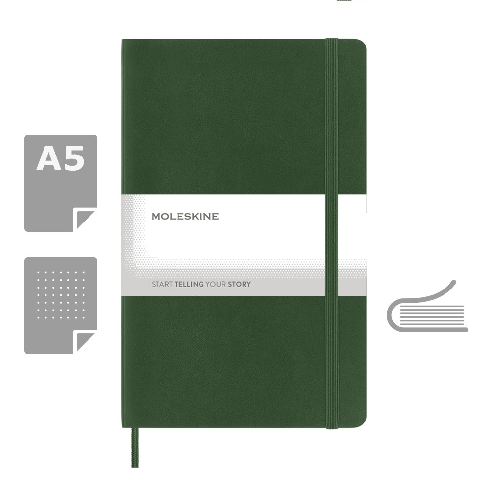 MOLESKINE Notatnik ok. A5 P104877X khaki MOLESKINE Notatnik ok. A5 P104877X khaki