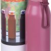 Butelka termiczna stalowa z recyklingu GRAND HAVEN MoLu 640 ml P152921G różowy