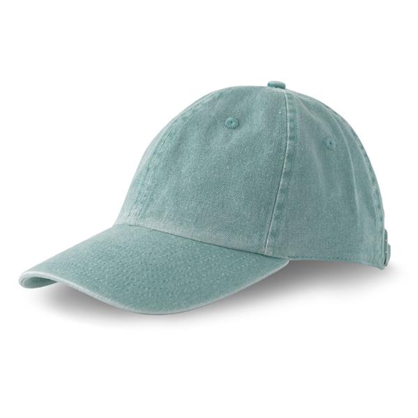 Czapka bawełniana 250g stylizowana na vintage / Caden P152342P mint green