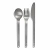 FLATWARE SET STAINLESS POUCH BLACK P181735P 2 FLATWARE SET STAINLESS POUCH BLACK P181735P