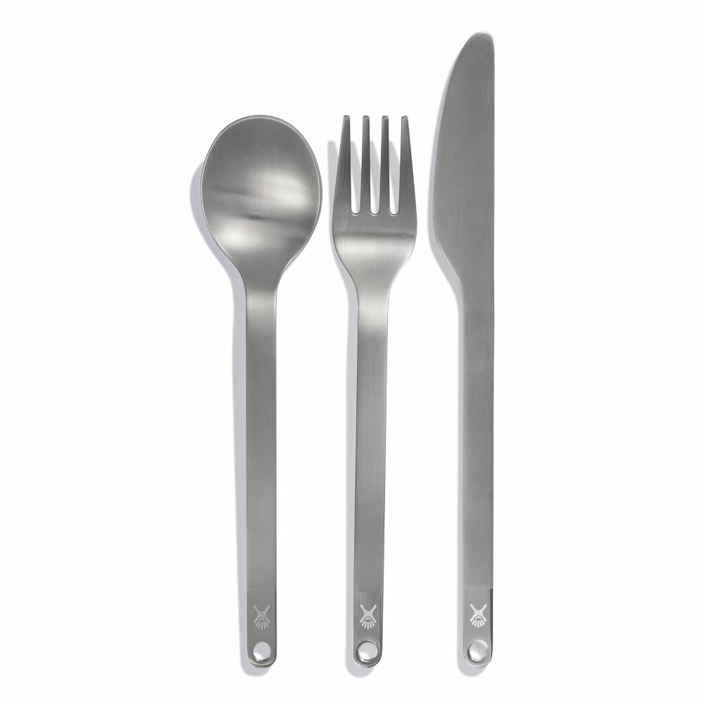 FLATWARE SET STAINLESS POUCH BLACK P181735P 2 FLATWARE SET STAINLESS POUCH BLACK P181735P