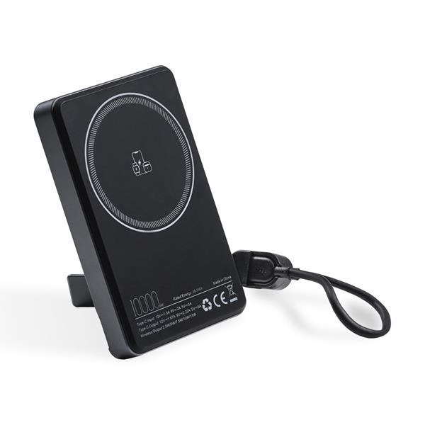 Magnetyczny powerbank 10 000 mAh / MAGNA P181812P PM-IP11059795