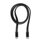 Płaski, 1-metrowy kabel USB-C 60W / LINEA P181818P 