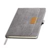Notes A5 w okładce ze sztruksowej tkaniny / Cord Note P181776P light grey Notes A5 w okładce ze sztruksowej tkaniny / Cord Note P181776P light grey