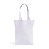 Torba z długimi uchwytami z recyklingowanej bawełny - 140 g/m² / ReTote P181782P biały