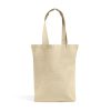 Torba z długimi uchwytami z recyklingowanej bawełny - 140 g/m² / ReTote P181782P light yellow