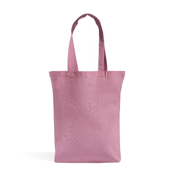 Torba z długimi uchwytami z recyklingowanej bawełny - 140 g/m² / ReTote P181782P light pink