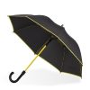 Parasol automatyczny z kolorowymi akcentami / Eddy P090537P żółty Parasol automatyczny z kolorowymi akcentami / Eddy P090537P żółty