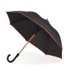 Parasol automatyczny z kolorowymi akcentami / Eddy P090537P pomarańczowy Parasol automatyczny z kolorowymi akcentami / Eddy P090537P pomarańczowy