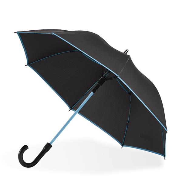 Parasol automatyczny z kolorowymi akcentami / Eddy P090537P tourquise blue Parasol automatyczny z kolorowymi akcentami / Eddy P090537P tourquise blue