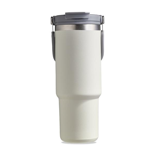 Kubek termiczny ze stali nierdzewnej 900 ml / DuoSip P181830P beżowy Kubek termiczny ze stali nierdzewnej 900 ml / DuoSip P181830P beżowy